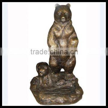 Bronze,Brass,Cast Iron Metal Bear Animal Statues