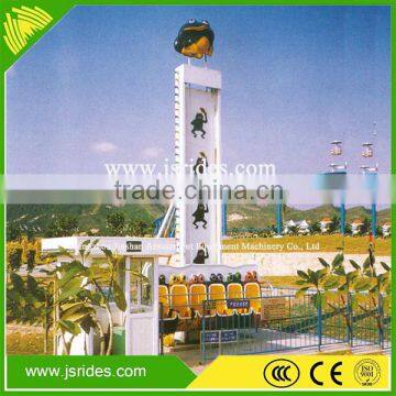 Playground equipment frog jumping rides amusement free fall tower rides frog hopper ride