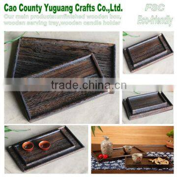 2 Tier Wood Tray,dry Fruit Tray,wood Tea Tray