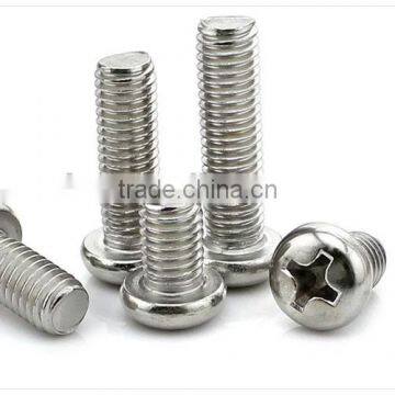 pan head mahine screw/din965/stainless steel machine screw