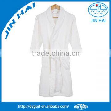 polyester/cotton white bathrobes for Hotel