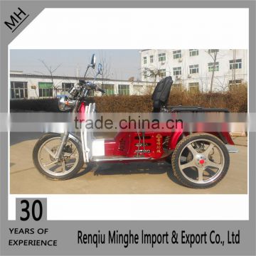 Ducar CQ1 gasoline tricycle with passenger seat 2