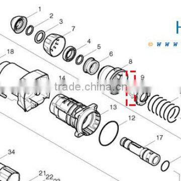 Hammer Drill Tool Parts HR5211C HR5210C Parts Tool Retainer/Stopping Device/Jaw photo-2
