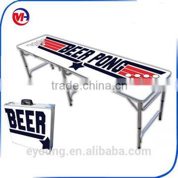 8 feet folding beer pong table,plastic folding beer pong table