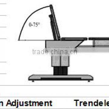 CE Approved Multi Purpose Electric Operating Table Obstetric Table Surgical Bed Childbearing Examine Gynaecology ROT-204M photo-2