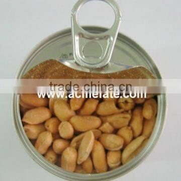 Canned roasted salted peanuts blanched peanuts