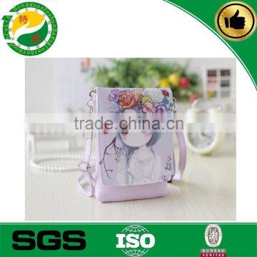 Smooth custom Leather mobile Phone Bag, High Quality mobile Phone Bag, Leather Purse Shoulder mobile phone Bag