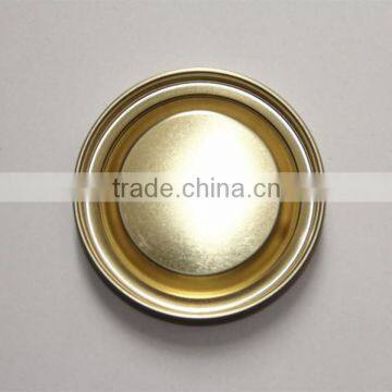 High Quality Tinplate Metal Lids For Paper Tube