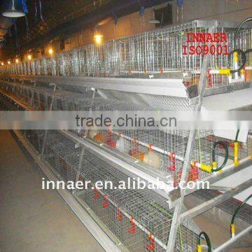Low carbon steel wire chicken layer cages for farm