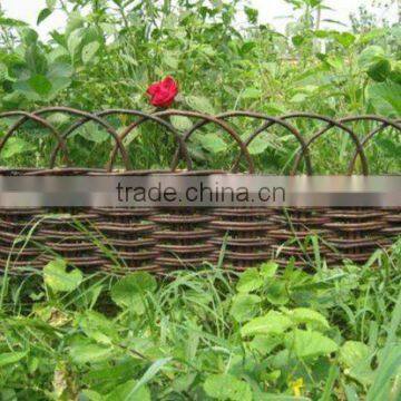 High-quality Brown Willow Border Fence Fencing Screen