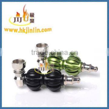 Yiwu jiju JL-409 moking metal pipes for dry tobacco