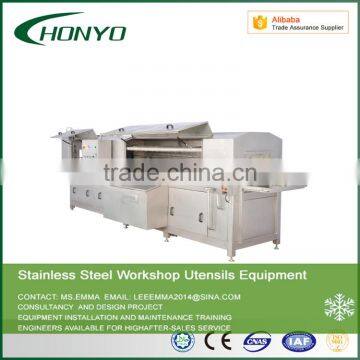 304 stainless steel 500 pieces per hour meat plate washer