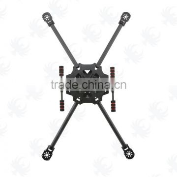 HF600 3K Carbon Fiber Umbrella Folding-arm Hexacopter Frame Kit with Landing Gear for RC Multicopter FPV