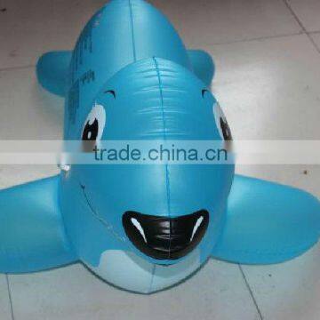 custom inflatable PVC sea lion, PVC inflatable animal cartoon toy