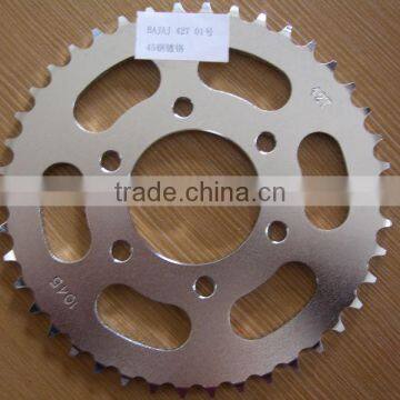 ISO9001 motorcycle bajaj discover 150 chain sprocket