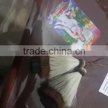 China Supplier Popular High Quality Handmade Horse Hair Tassels Made of Real Horse Hairs