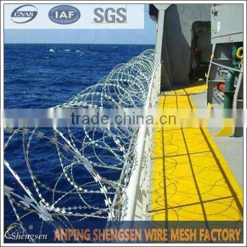 2017 hot product razor barbed wire price in bangladesh