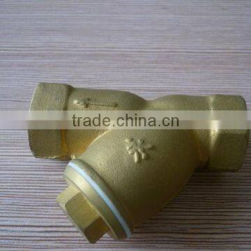 High Quality Female 2 Way Brass Strainer ,brass Fitting photo-4