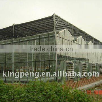 Glass Greenhouse for Agricultural ISO9001:2000