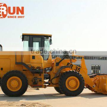 Qingdao Everun Brand 3.0 Ton Wheel Type Front End Loader With Tipping Cabin photo-2