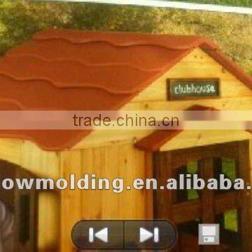 Custom Plastic Rain Cover for Pet House/egg Pet House/dog House Dog Cage photo-3