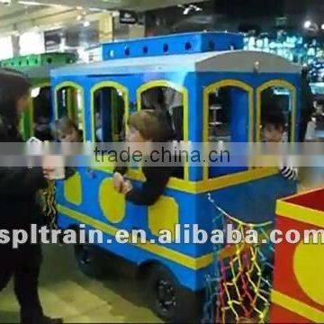 2015 Hot Sale Electric Fun Train for Party, Indoor Amusement Park Train, Train for Kids, Tourist Fun Train, photo-5