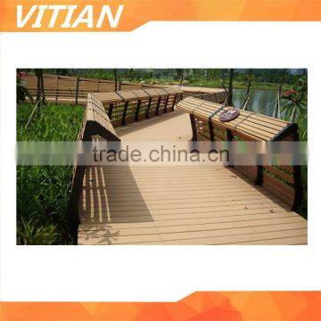 Vitian wood plastic composite floor