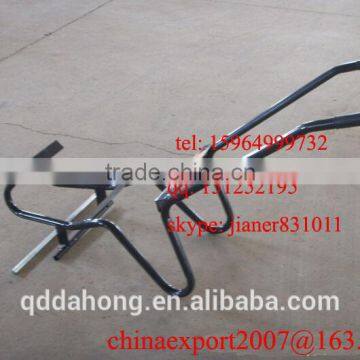 140L Double Wheels Heavy Duty Plastic Wheelbarrow for Construction and Garden Use photo-3