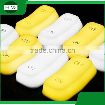 children plastic gravity induction mini on off battery charge led night lamp light