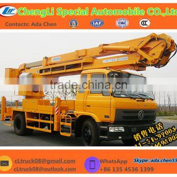 6 wheelers aerial work platform truck 22m overhead working truck 20-22m wholesale price