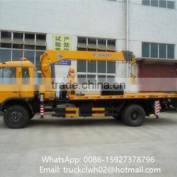 5-8 Ton Hydraulic Engine Crane Mounted On Road Wrecker Truck photo-3