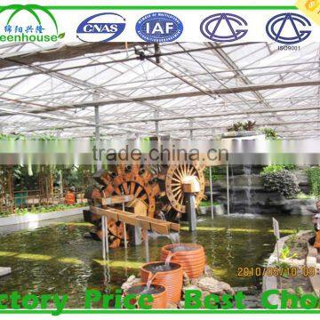 Commercial T Shape Glass Greenhouse Garden Used Sale photo-5