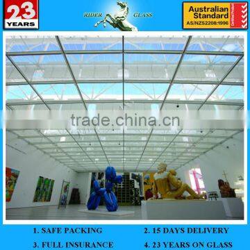 3-19mm Transparent Glass Roof