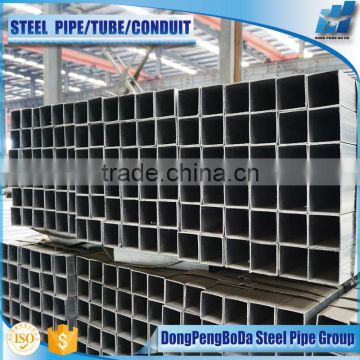 cold rolled 15/15mm tube pre galvanized steel pipe