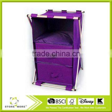 10 Division Non-woven Fabric X-Frame Oxford Laundry Baskets photo-2