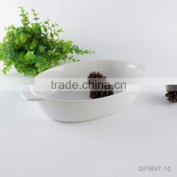 Hospitality Hotel Supply Baking Accessories Ceramic Deep Baking Tray photo-4