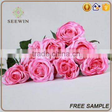 cheap wholesale rose artificial flowers decoration