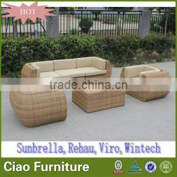 Outdoor Furniture Sofa Synthetic Rattan Outdoor Furniture photo-5