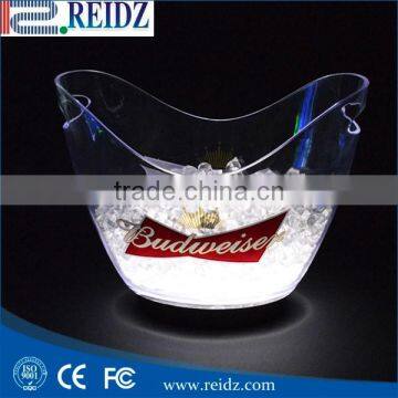 REIDZ Factory Hot Supply PC Plastic Type and Ice Buckets&Tongs Buckets Coolers&Holders Type Inflatable Floating Ice Bucket photo-2