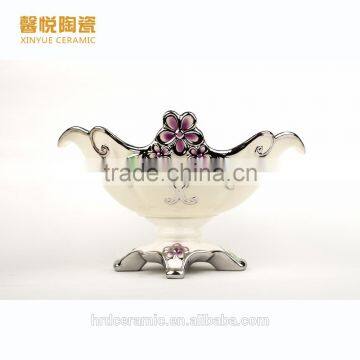 2016 Decoration Bulk Ceramic Fruit Tray/cheap and Good Fruit Tray Porcelain Material