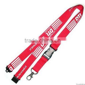 Memorable heat transfer imprinted custom polyester tide lanyards