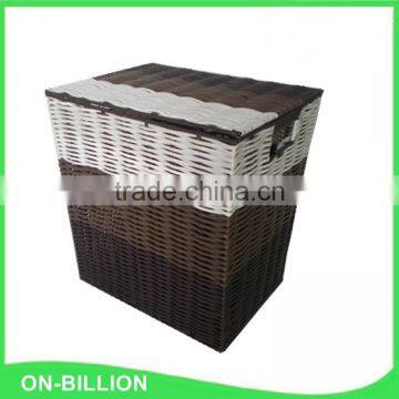 Plastic Material Cheap pp Woven Baskets With Lids photo-2