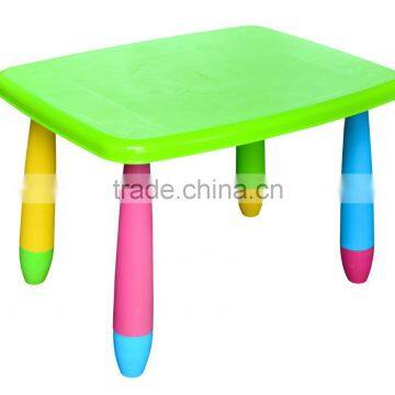 Carton Style Colorful Plastic Kids Table and Chair Set photo-2