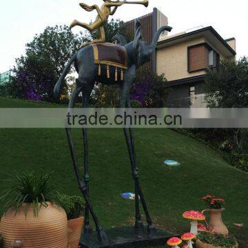 Fiberglass Long Legs Elephant Sculpture Tall 5m photo-6