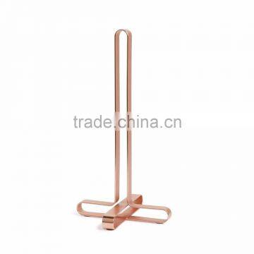 New Design Rose Gold Paper Towel Holder photo-4