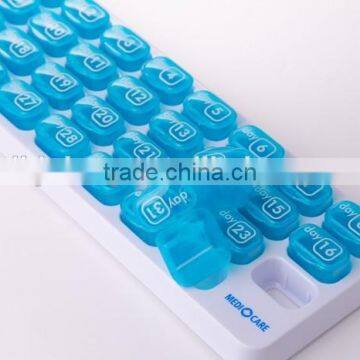 Monthly Keyboard Pill Box for Any Language Printing photo-6