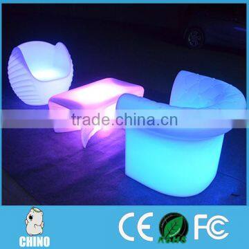 New Led furniture Lovely Sweet design shell chair