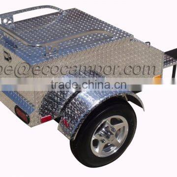 Enclosed Aluminum Cargo Trailer for Motorcycle for Sale photo-3