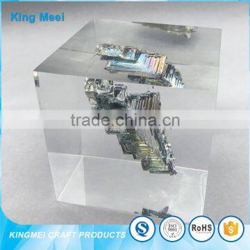 China Factory Clear Acrylic Craft Cube Paperweight photo-5