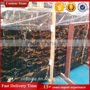 Nero portoro gold marble slab on sale